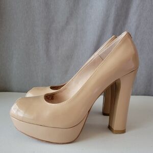 MICHAEL Michael Kors Beige Platform Heels